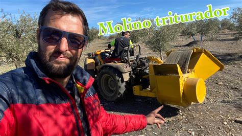 Molino Triturador De Troncos Y Ramas Cultivo De Olivos I Tractores