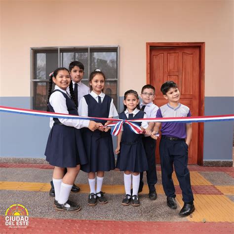 Municipalidad De CDE Inaugura Obras En La Escuela Mujer Paraguaya