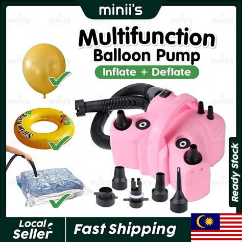 Miniis Party Balloon Pump Electric Balloon Pump Machine Pam Belon