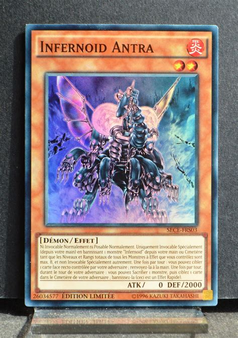 Carte YU GI OH SECE FRS03 Infernoid Antra NEUF FR EBay