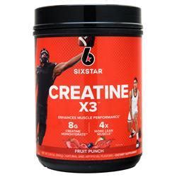 Six Star Pro Nutrition Creatine X3 Powder On Sale At AllStarHealth