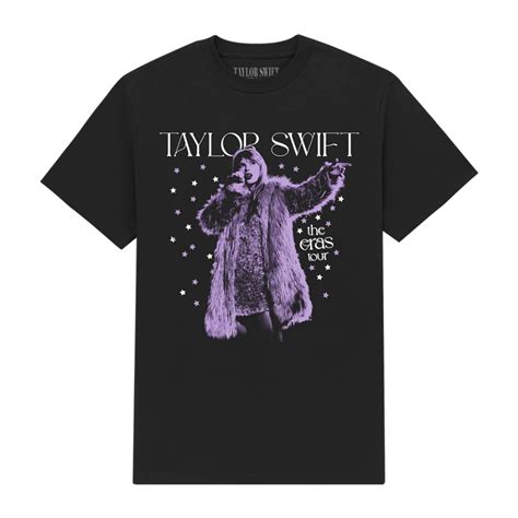 Taylor Swift The Eras Tour Live Photo Stars T Shirt Taylor Swift