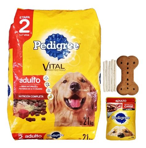 Comida Perro Adulto Pedigree 21 Kg Regalo Envío Gratis 187500