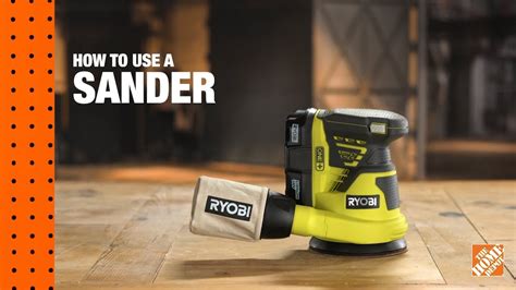 How To Use A Sander A Diy Digital Workshop The Home Depot Youtube