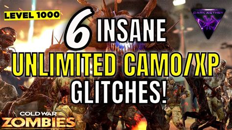 Insane Solo Unlimited Camo Xp Glitches Level Up Fast Cold War