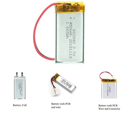 Rechargeable 606090 985362 30106110 14.8wh Lipo Li-ion Battery 3.7v ...