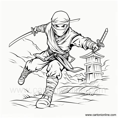 Coloring Page 49 From Ninjas