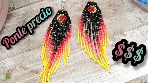 Aretes De Chaquira Luna Ponles Precio YouTube