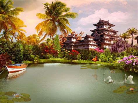 Japanese Castle Wallpapers - Top Free Japanese Castle Backgrounds ...