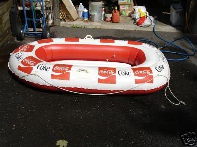 Coca Cola Coke Sevylor Inflatable Raft Collectible