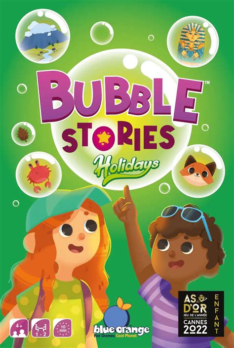 Bubble Stories Holidays Jeu de société règles avis extensions