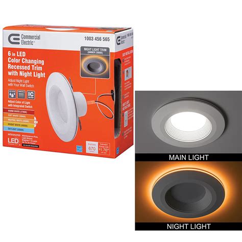 Recessed Lighting Fixtures Home Depot Commercial Electric 5 6 In