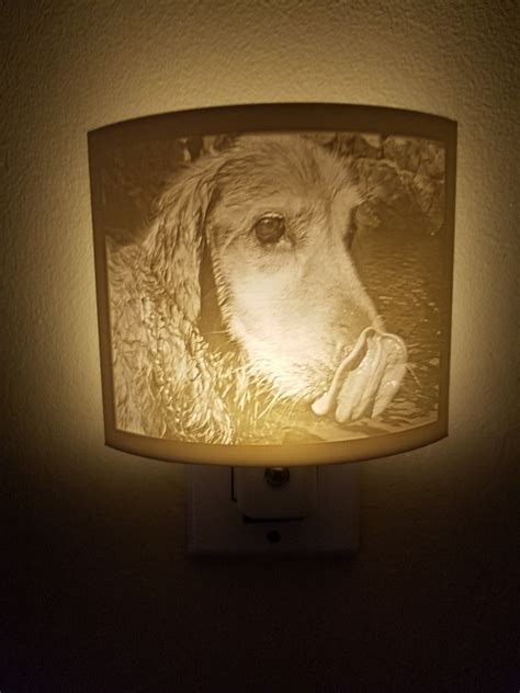 Custom D Printed Night Light Lithophane Etsy