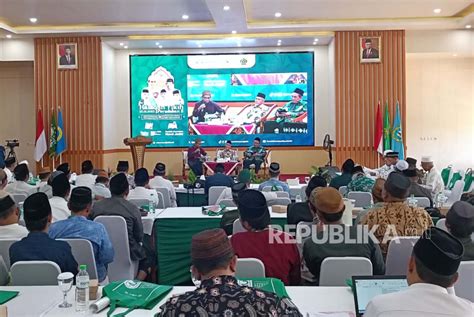 Pbnu Kembali Gelar Halaqah Fikih Peradaban Jilid Ii Bahas Perdamaian