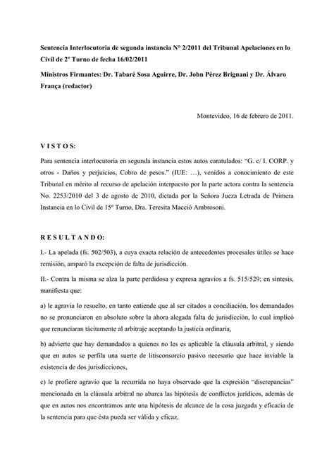 Total 68 Imagen Modelo De Recurso De Apelacion Contra Sentencia