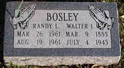 Walter Lee Bosley (1885-1945) - Find a Grave Memorial