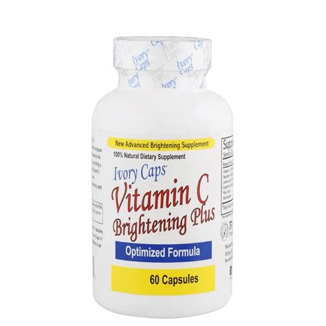 Ivory Caps Maximum Strength Vitamin C Brightening Plus 60 Caps