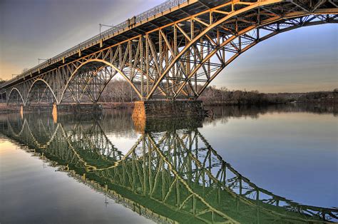 Strawberry Mansion Bridge Photograph by Dan Myers