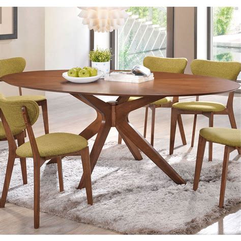 Balboa Oval Dining Table Walnut Dining Table Dining Table Chairs