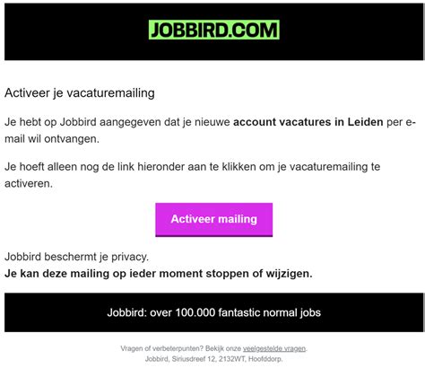 Iv Vacature Alert Job Alert Recruitmentmatters