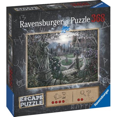 Palapeli Ravensburger ESCAPE Midnight In The Garden 368 Palaa Tokmanni Fi