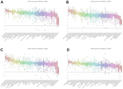 Expression Of Gins Transcription Factors In Sarcoma Cell Lines A The