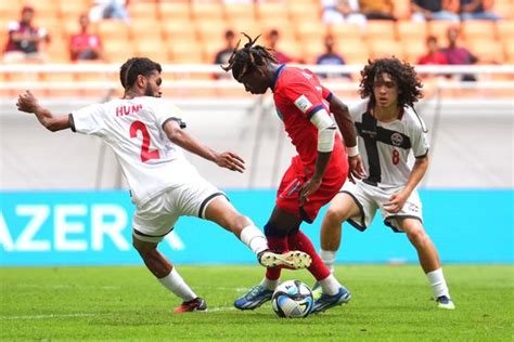 Coupe du monde U17 la déception des Cagous après leur premier match