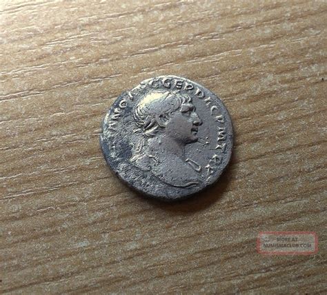 Trajan Roman Imperial Silver Denarius Coin 98 117 A D 0129