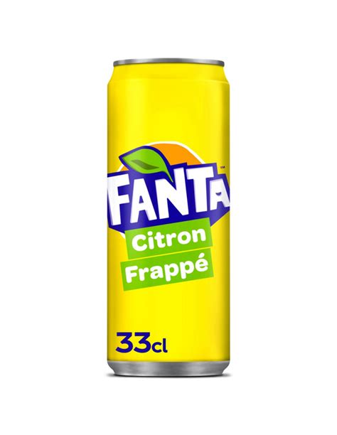 Fanta Citron Canettes Slim De Cl