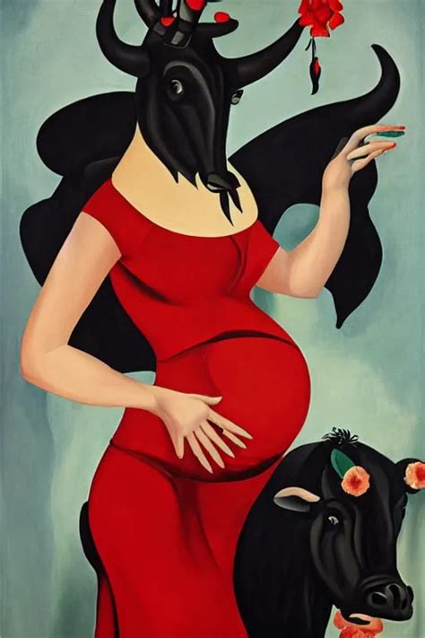 Highly Detailed Painting Of Pregnant Flamenco Dancer Stable Diffusion