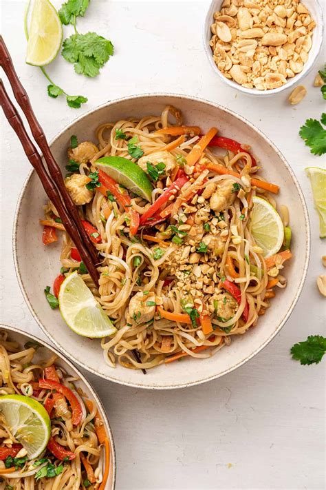 Chicken Pad Thai Simply Quinoa