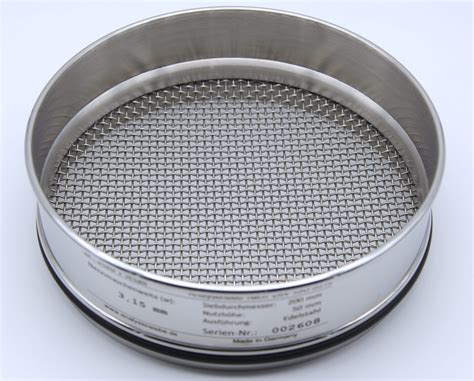 Test Sieves ISO 3310 Blau Metall Laboratory Sieves