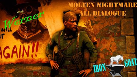 Zombie Army 4 Dead War Molten Nightmare All Dialogue Werner Sauer