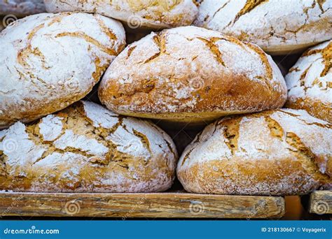 Many Rustic Fresh Bread Loaves Stock Image Image Of Bread Loaf