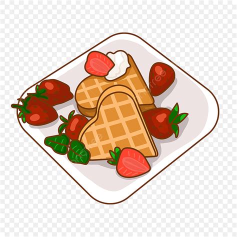 Strawberry Pancakes Clipart Hd PNG Love Strawberry Cream Pancake