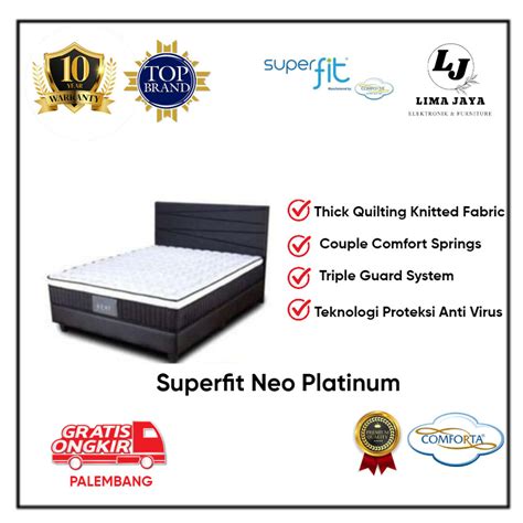 Jual Matras Springbed Superfit Neo Platinum By Comforta Kasur Springbed