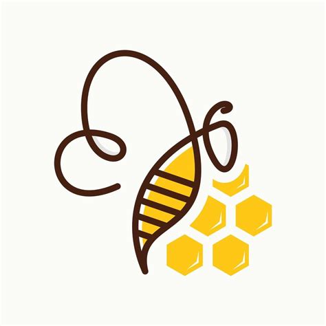 Modern Bee Logo 20460785 Vector Art At Vecteezy