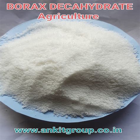 White Granules Borax Decahydrate Granular Kg Hdpe Bag At Rs