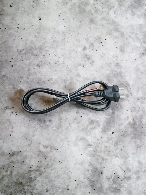 Pvc Pin Two Core Round Main Power Cord For Electric Appliance At Rs