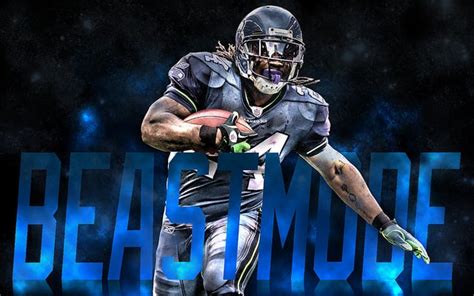 Beast Mode Marshawn Lynch Wallpaper