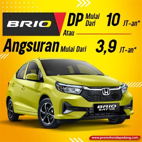 Promo Honda Brio Honda Padang