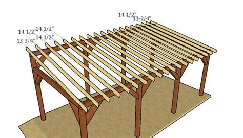 Single Car Lean To Carport Free Diy Plans Howtospecialist How To