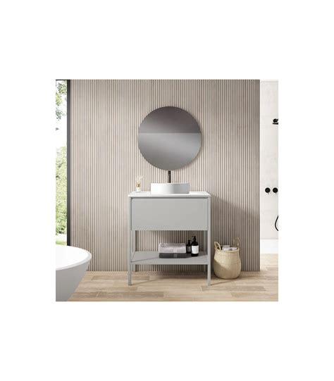 Mueble baño modelo ICON 100cm con lavabo sobre encimera 1C diseño y