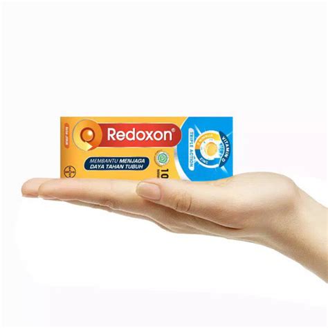 Jual Redoxon Triple Action Tablet Rasa Jeruk Vit C D Dan Zinc