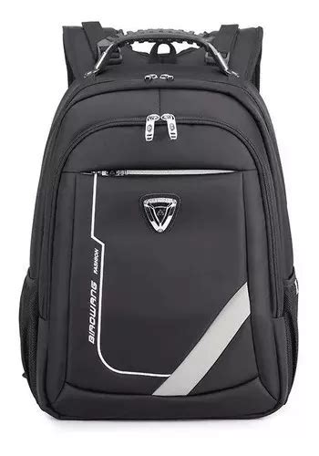 Mochila Urbano Escolar Passeio Biaowang Bw D Cor Preto Design Liso