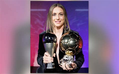 Alexia Putellas Presented FIFA's Women's Player of the Year Award ...