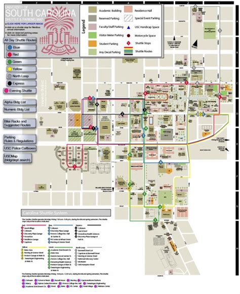 Usc Columbia Campus Map | Compressportnederland - Usc Campus Map ...