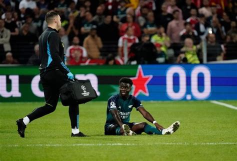 Mikel Arteta Gives Worrying Injury Update On Bukayo Saka After Arsenal