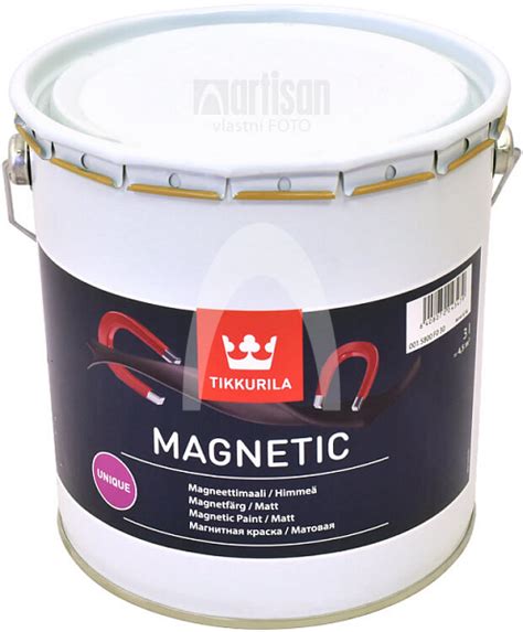 TIKKURILA Magnetic - magnetická barva 3 l Šedá - hotline denně | Levne ...