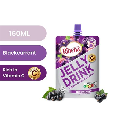 Ribena Blackcurrant Jelly Drink 170g Halal Shopee Singapore